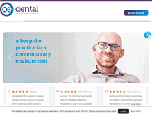 Tablet Screenshot of o3dental.com